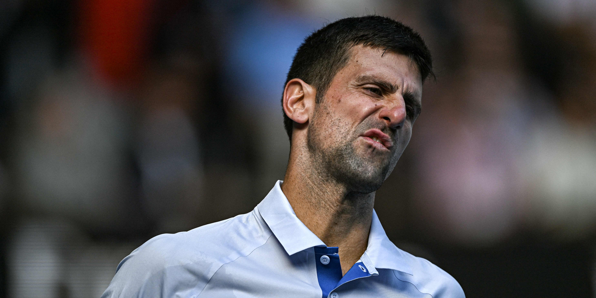 Djokovic desiste da competição por lesão, e Sinner vira número 1 do ranking 