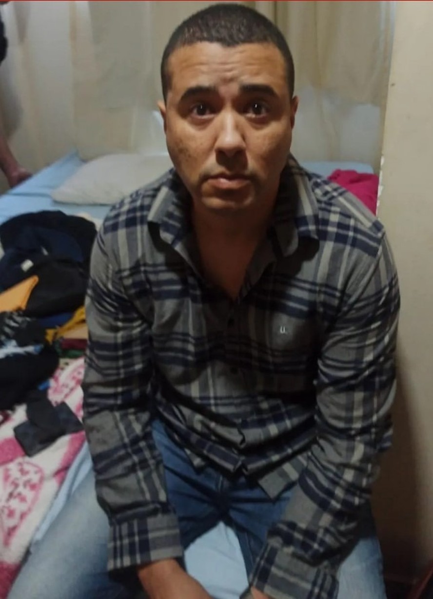 Polícia prende Bruno de Souza Rodrigues, suspeito de matar ator Jeff Machado no Morro do Vidigal.