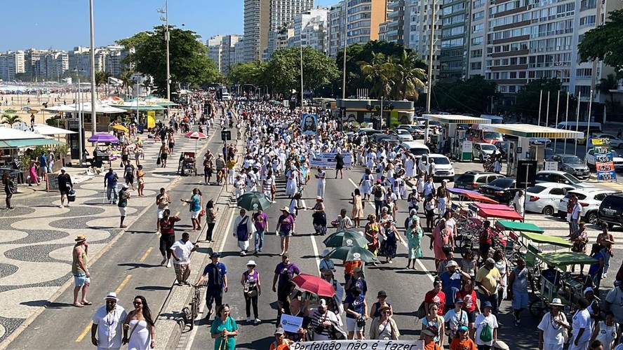 Praia de Copacabana recebe 16ª Caminhada em Defesa da Liberdade Religiosa