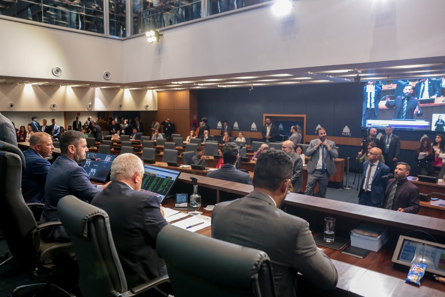 Plenário da Assembleia Legislativa do Rio (Alerj)
