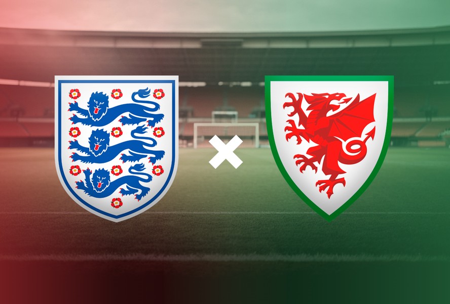 Amistoso entre Inglaterra e Pa&iacute;s de Gales