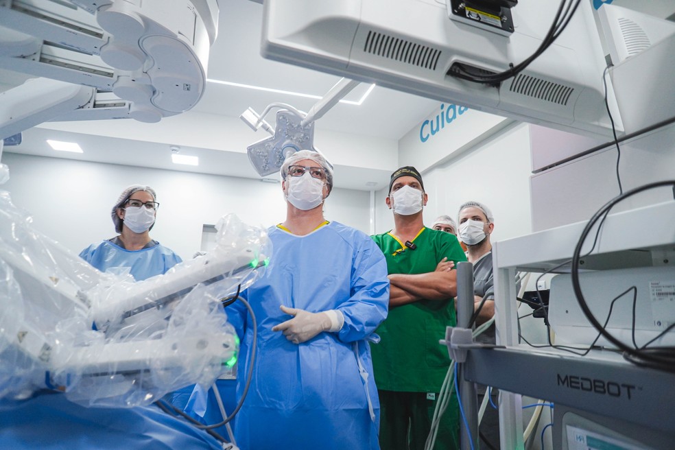 Equipe médica em Goiânia — Foto: Divulgação - Hospital do Rim