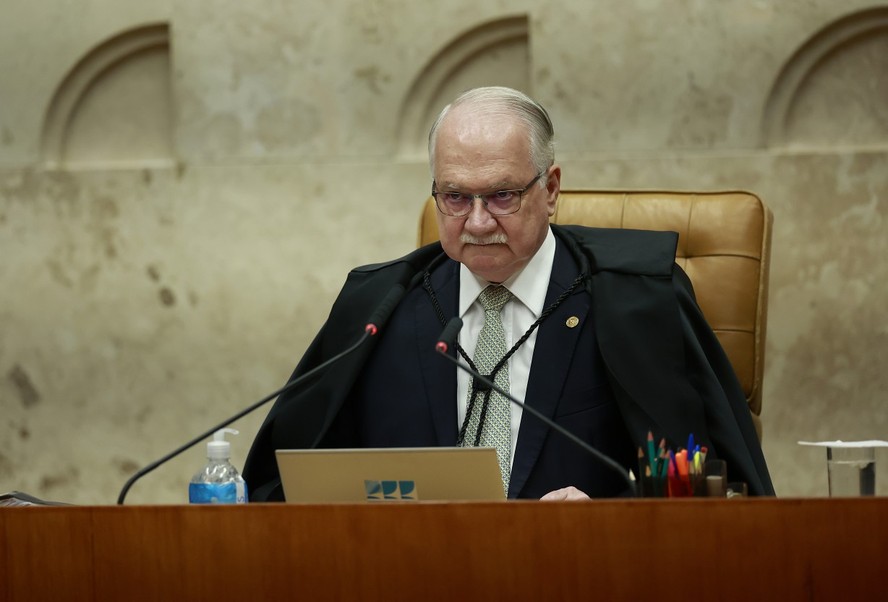 O presidente do STF, ministro Edson Fachin