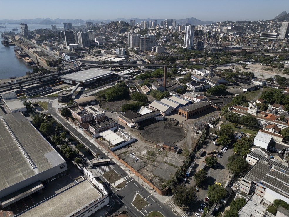 Estádio do Flamengo ocupará a área do antigo Gasômetro, desapropriada pela prefeitura — Foto: Márcia Foletto/Agência O Globo