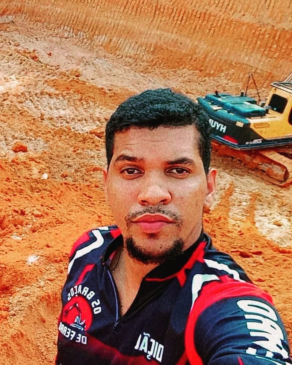 Breno Braga, passageiro que estava na aeroanave junto ao piloto — Foto: Reprodução