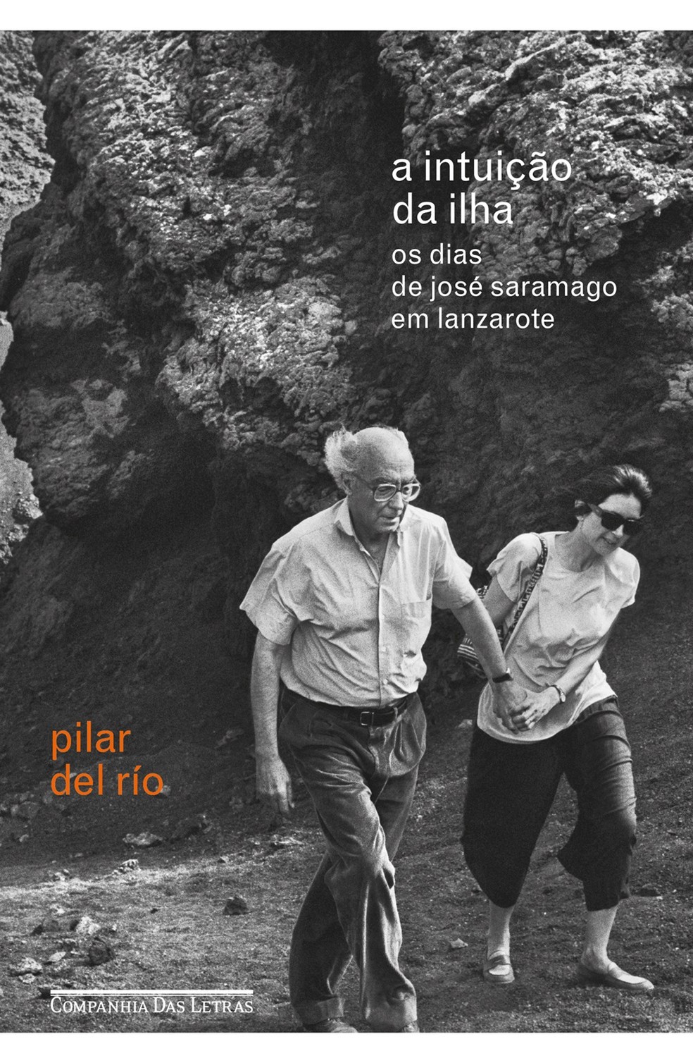 Capa de "A intuição da ilha", livro de Pilar del Río, publicado pela Companhia das Letras — Foto: Divulgação