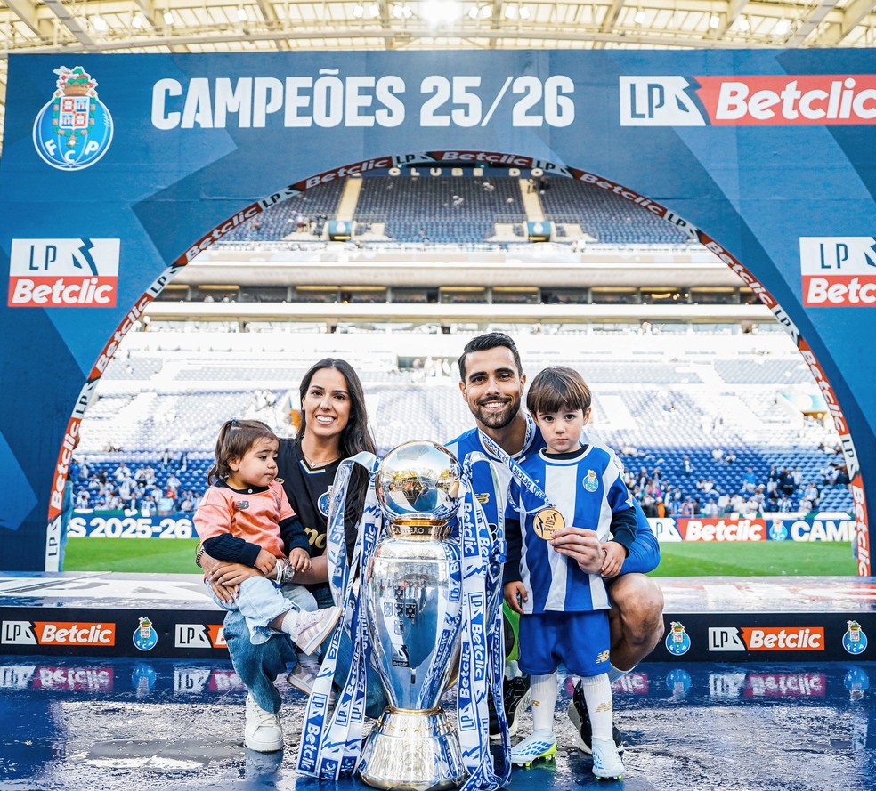 Catarina Machado é casada com Diogo Costa — Foto: Reprodução