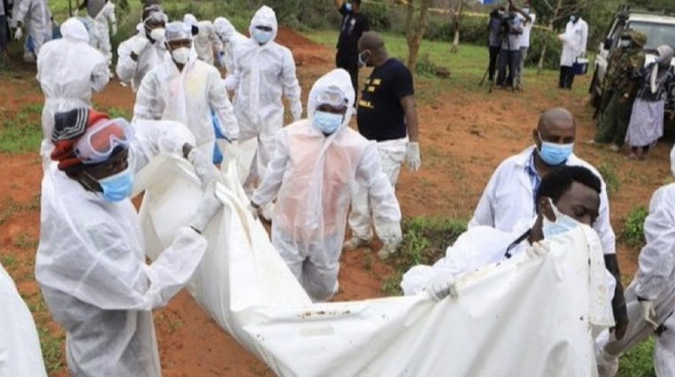 Membros da seita teriam feito jejum at&eacute; morrer; seguidores da igreja ainda est&atilde;o desaparecidos &mdash; Foto: Reprodu&ccedil;&atilde;o