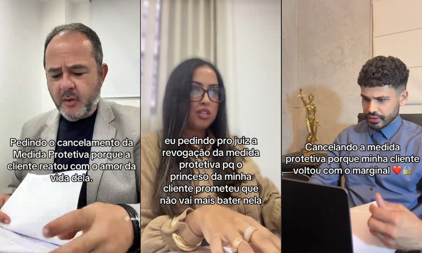 ‘Trend’ em que advogados achincalham mulheres por retirar medida protetiva é alvo de notificação do MJSP à OAB