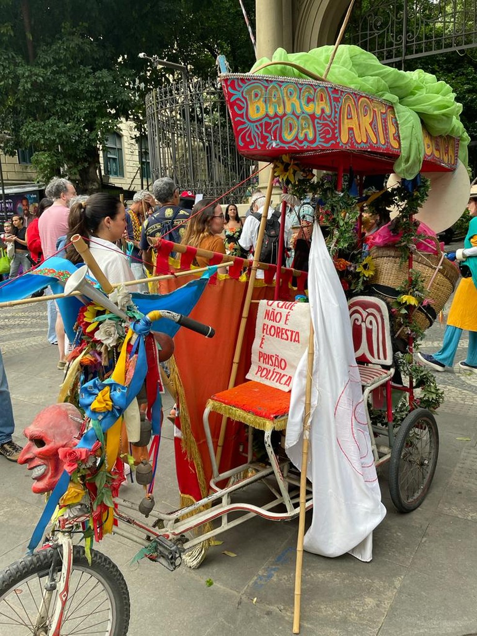 Parada 7 tem como proposta falar sobre temas importantes através da arte — Foto: Divulgação
