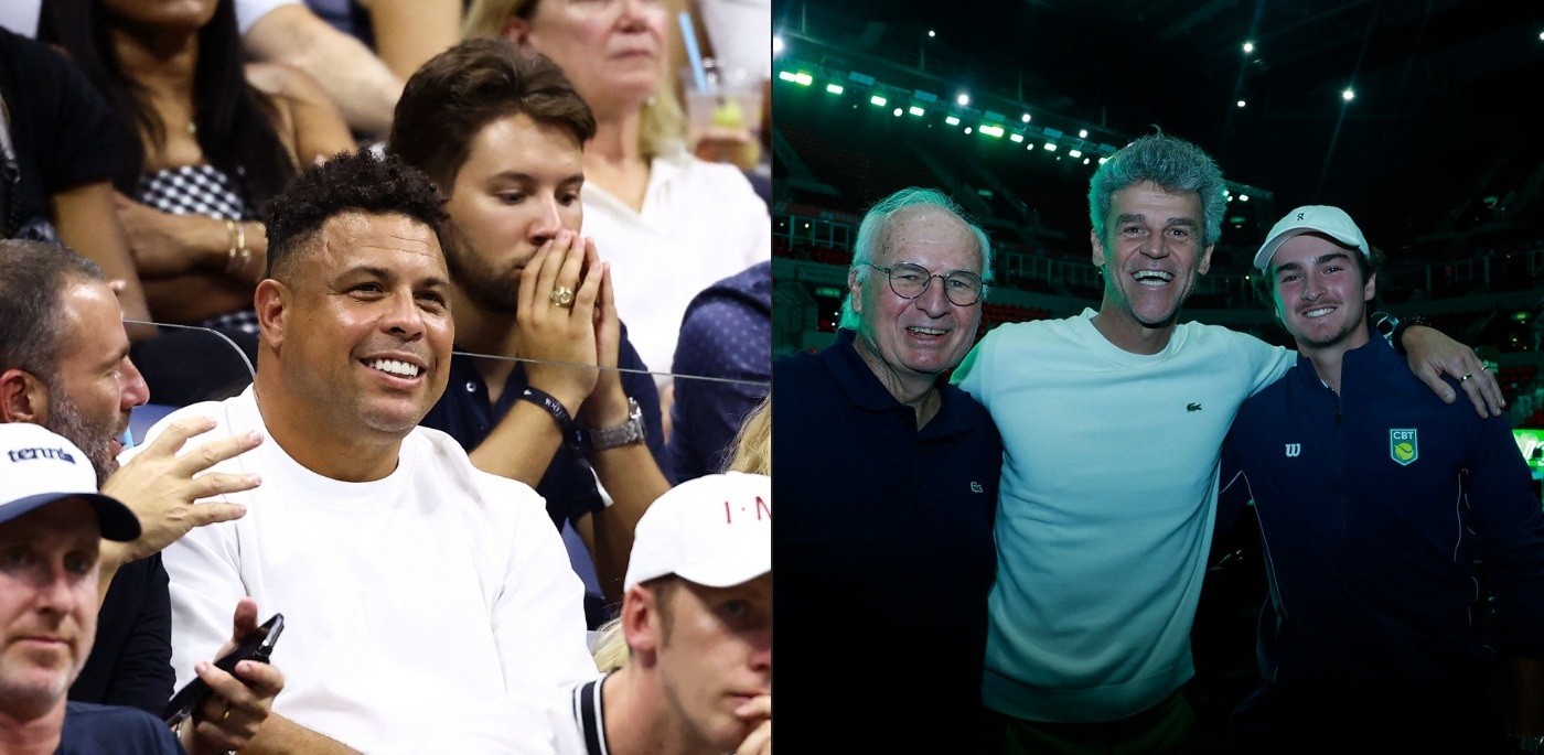 Ronaldo e Guga, 50 vezes obrigado