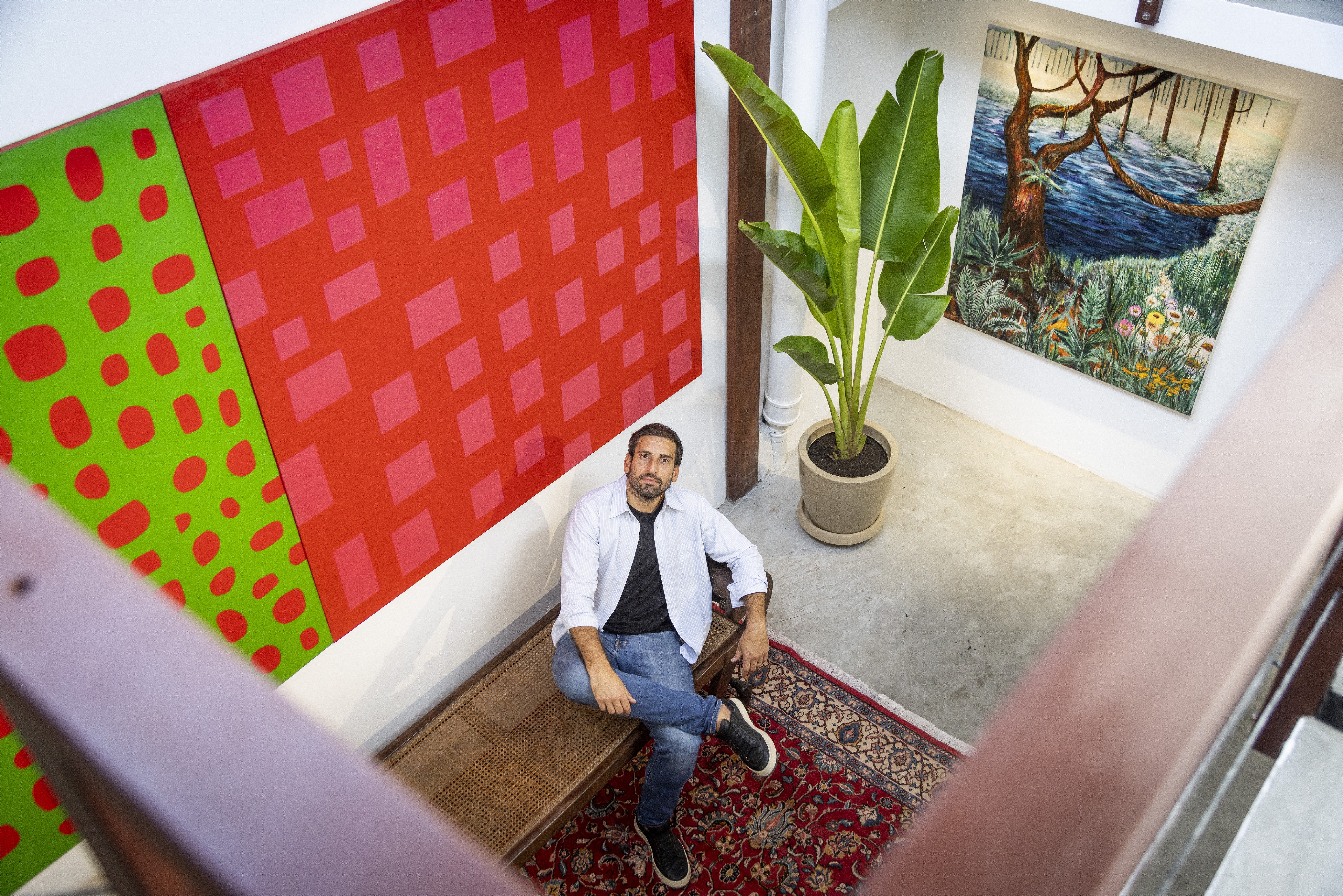 'A arte é uma espécie de droga. Você fica entorpecido ao entrar', diz Pedro Nazar, abrindo nova galeria no Rio