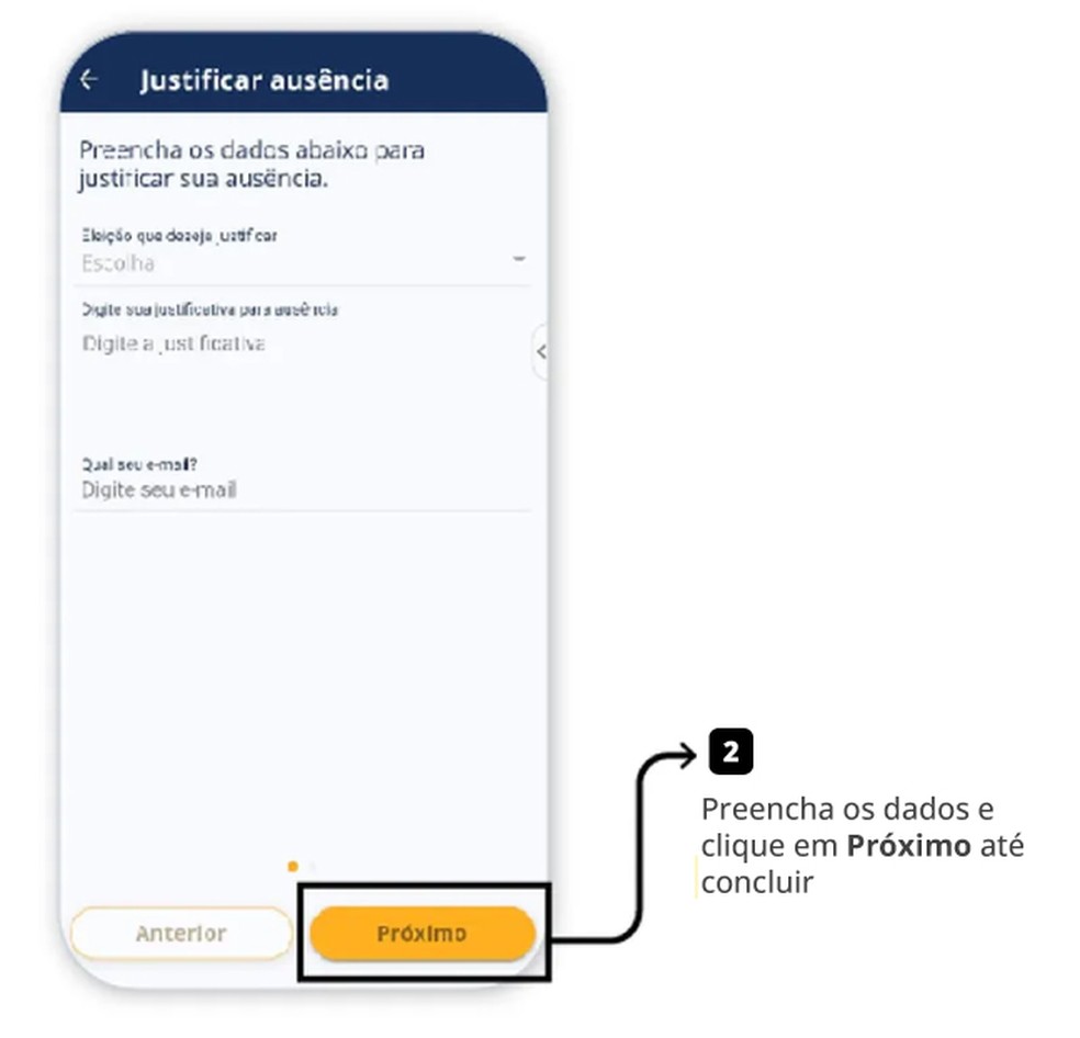 Veja como justificar o voto pelo e-Título — Foto: Editoria de Arte