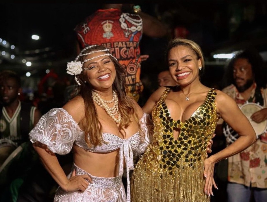 Quit&eacute;ria Chagas sela paz com m&atilde;e de Lexa no Imp&eacute;rio Serrano: 'Rainhas  unidas'