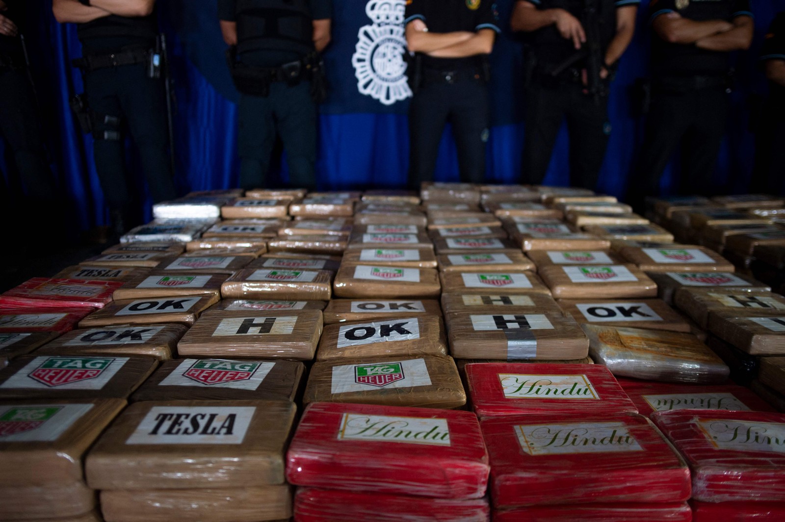 Nos últimos anos, o Equador tornou-se um ator-chave no comércio regional de cocaína — Foto: Jorge Guerrero / AFP