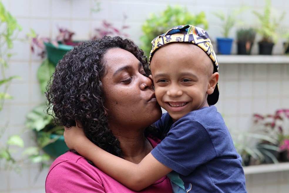A mother and child benefiting from the services of Casa Ronald, in Maracanã - Photo: Disclosure
