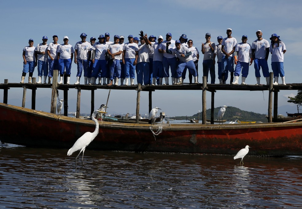 Parque Natural Municipal Barão de Mauá foi recuperado depois de 25 anos do derramamento de óleo vindo dos dutos da Petrobrás em janeiro de 2000. — Foto: Custódio Coimbra/ Agência O GLOBO
