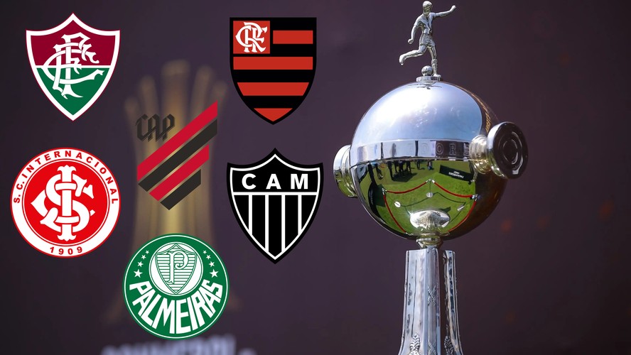 A Libertadores-23 chega às oitavas de final com seis times brasileiros ainda presentes