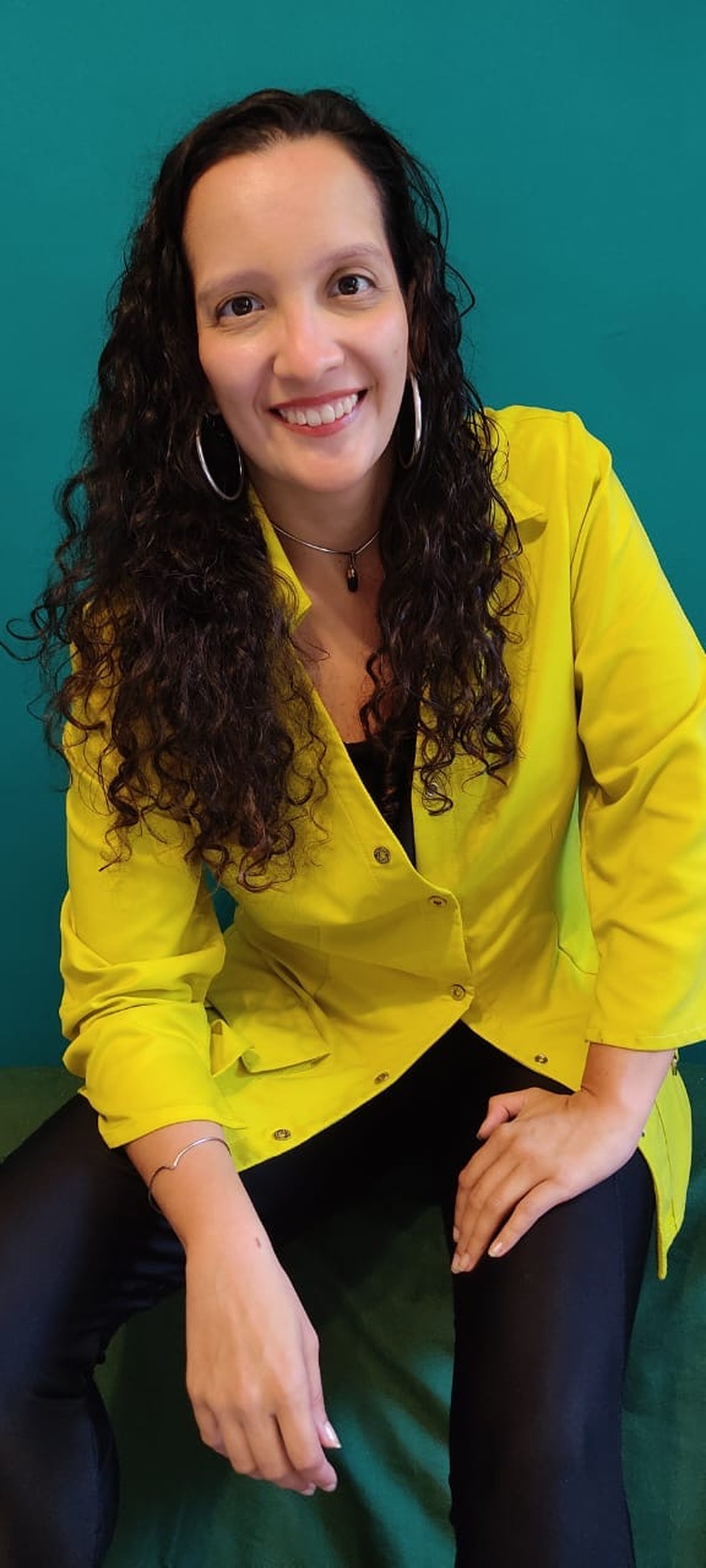 A atriz e professora de biologia Carol Mattos, de 33 anos — Foto: Arquivo pessoal