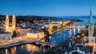 Zurique, na Suíça,é a terceira melhor cidade para se viver no pós-pandemia, mas uma das mais caras também