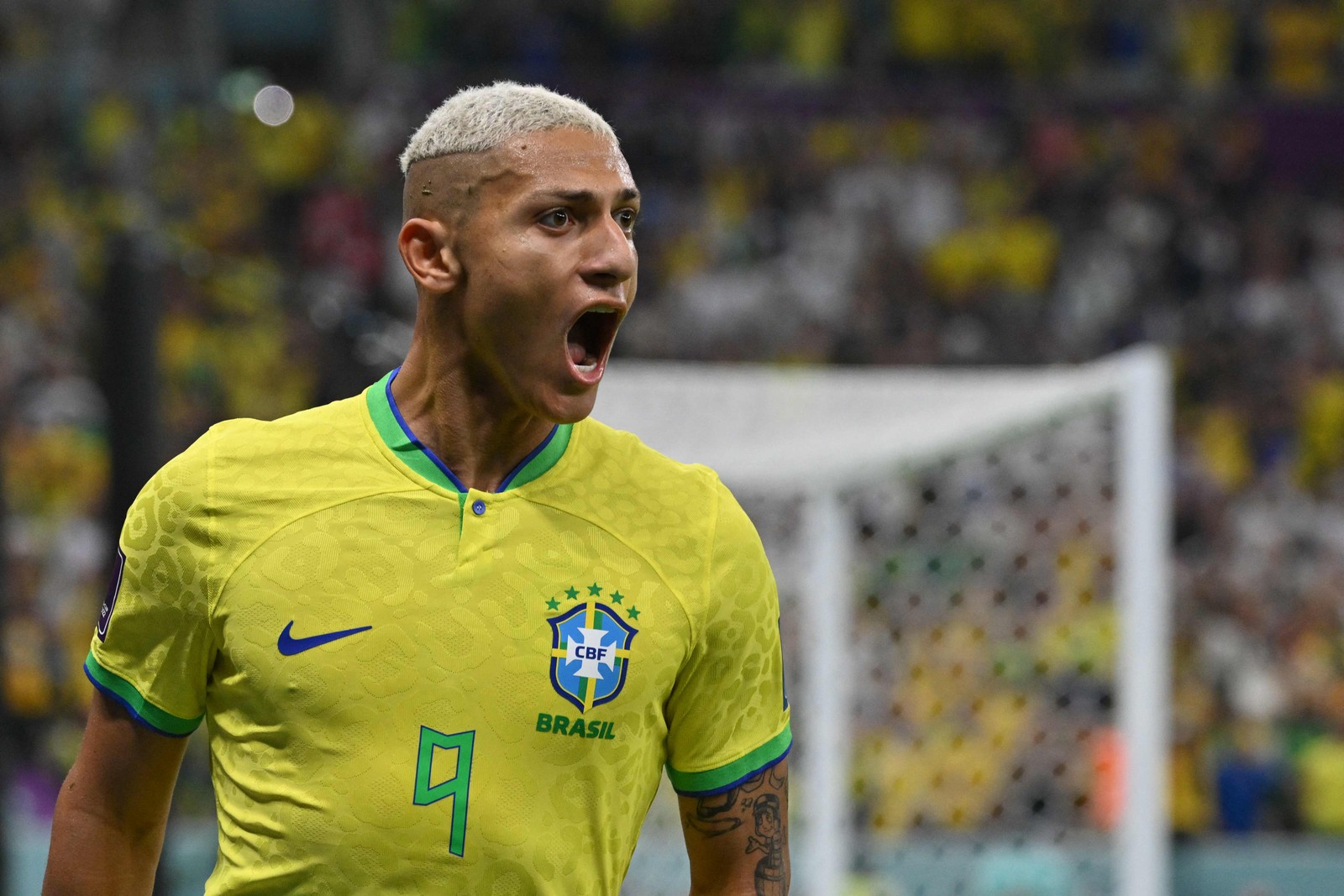 Richarlison está de volta à seleção brasileira — Foto: Nelson Almeida/AFP