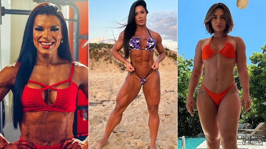Além de Juliane Almeida: veja outras 5 famosas que mudaram o corpo com treino intenso de musculação