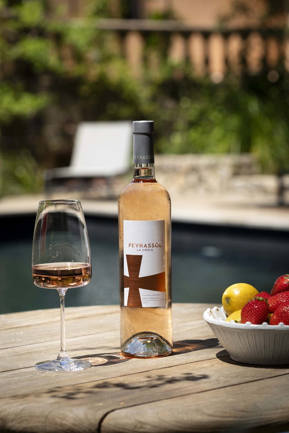 O Peyrassol La Croix Rosé — Foto: Divulgação Castas Importadora