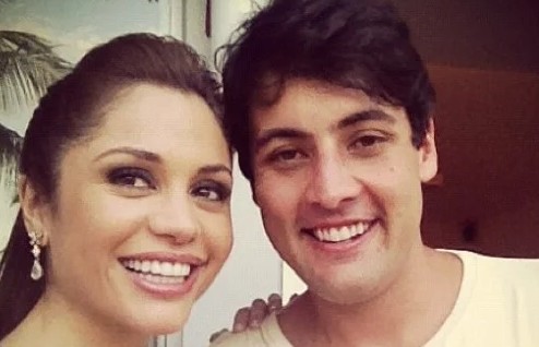 Vencedora do "BBB 11", Maria Melilo foi vista algumas vezes com o ator Bruno de Luca. Na época, a ex-BBB disse apenas que estava "enrolada", mas sem assumir relação— Foto: reprodução