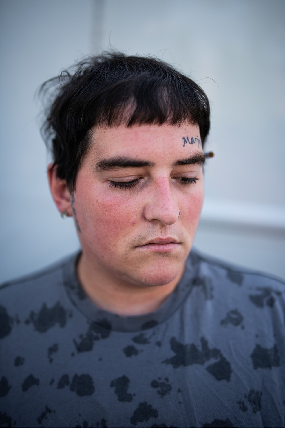 Vinny Parisi, entre idas e vindas de programas para dependentes desde os 15 anos &mdash; Foto: Graham Dickie/NYT