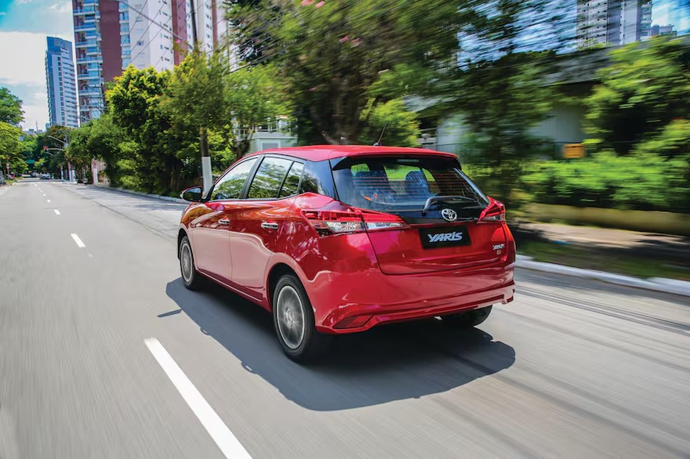 Toyota baixou o preço do Yaris e ampliou bônus na transação com usado — Foto: Pedro Danthas/La Nación