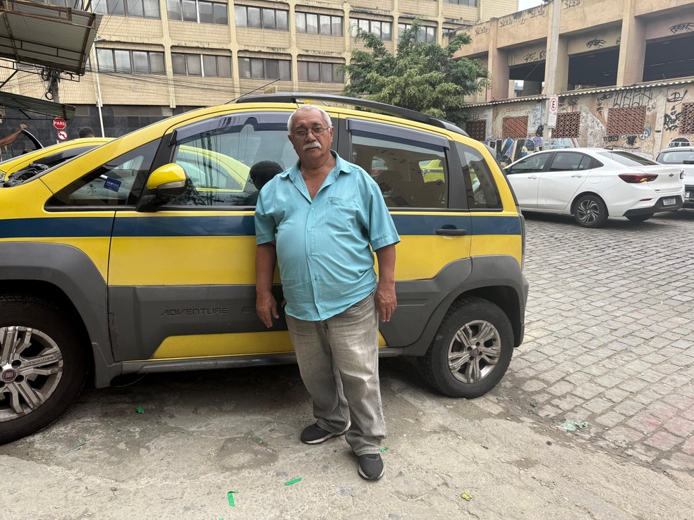 José Antônio França, de 71 anos — 40 na praça —, pagou US$ 30 mil (R$ 160 mil em valores atuais) pela autonomia — Foto: Selma Schmidt