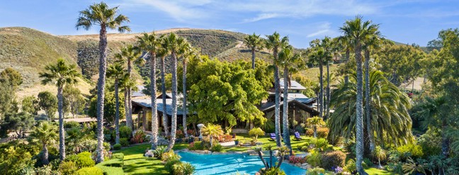 Rancho de luxo de James Cameron na Califrnia est  venda por R$ 158 milhes — Foto: Divulgao/Village Properties