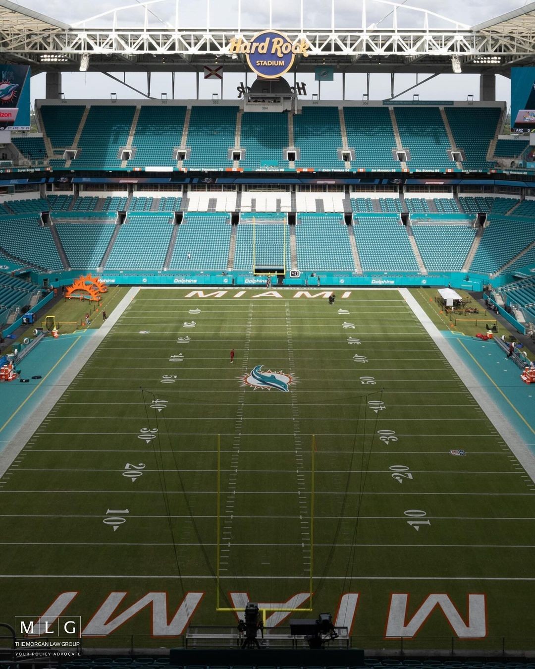 Hard Rock Stadium, em Miami, Flórida — Foto: Reprodução