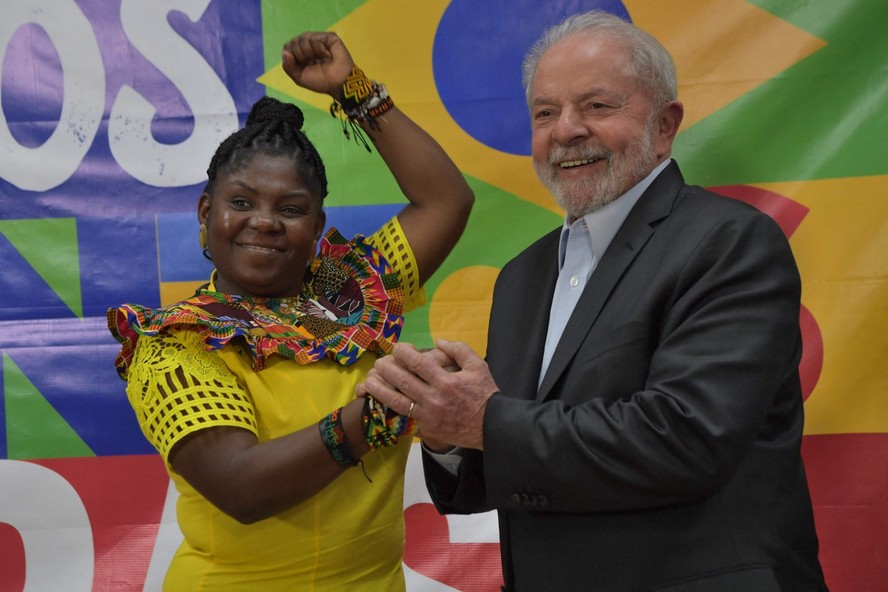 Em SP. Lula recebeu a vice-presidente eleita da Colômbia, Francia Márquez