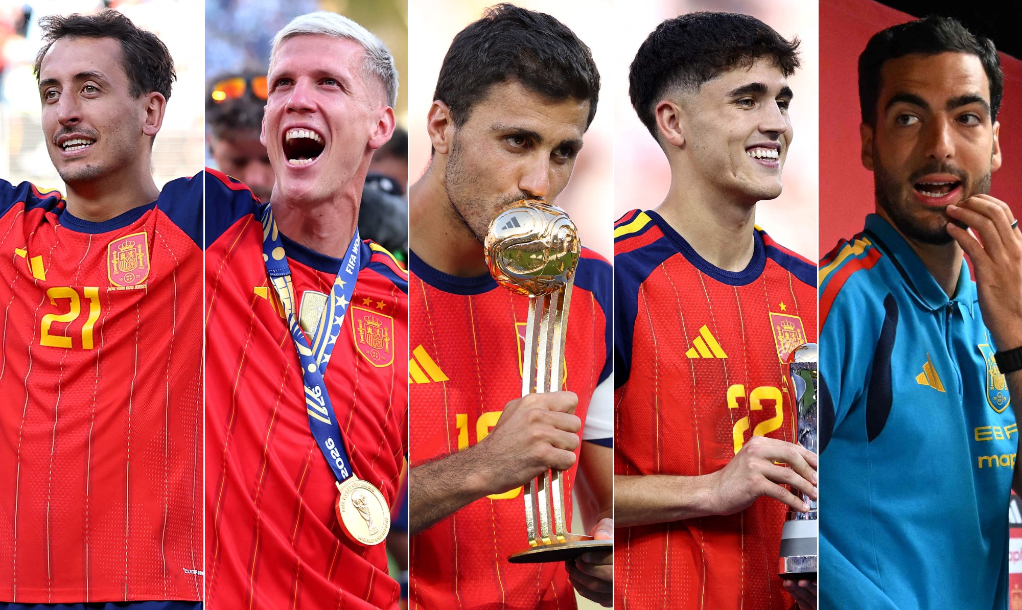 Heróis anônimos e craques levam Espanha ao bicampeonato mundial