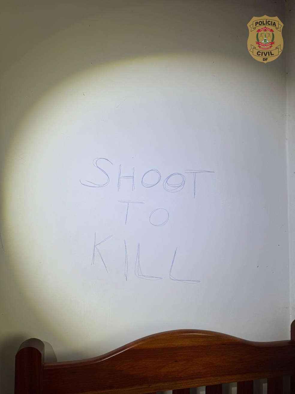 Brasileiro que ameaçou Trump é alvo de operação da Polícia Civil do DF após alerta do Serviço Secreto americano por 'extremismo violento' — Foto: Divulgação/Polícia Civil