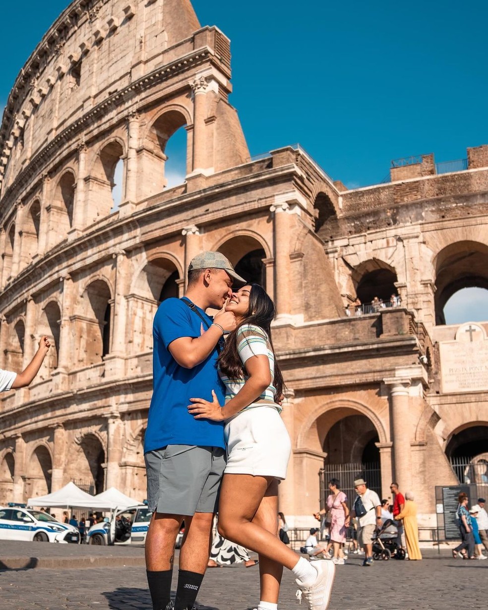 João Gomes e Ary Mirelle terão cerimônia de casamento em castelo luxuoso — Foto: Reprodução Instagram