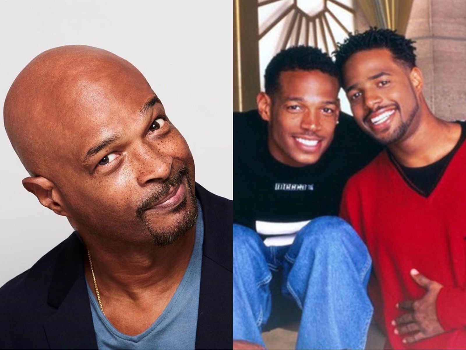 Damon Wayans ("me, my boss and my kids") is the brother of movie actors Marlon Wayans and Sean Wayans. "white girls" — Photo: Reproduction/Instagram