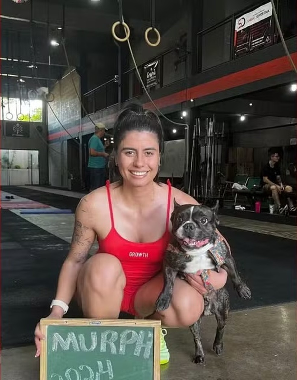 Juliane Vieira pratica crossfit no Paraná — Foto: Reprodução / Redes sociais