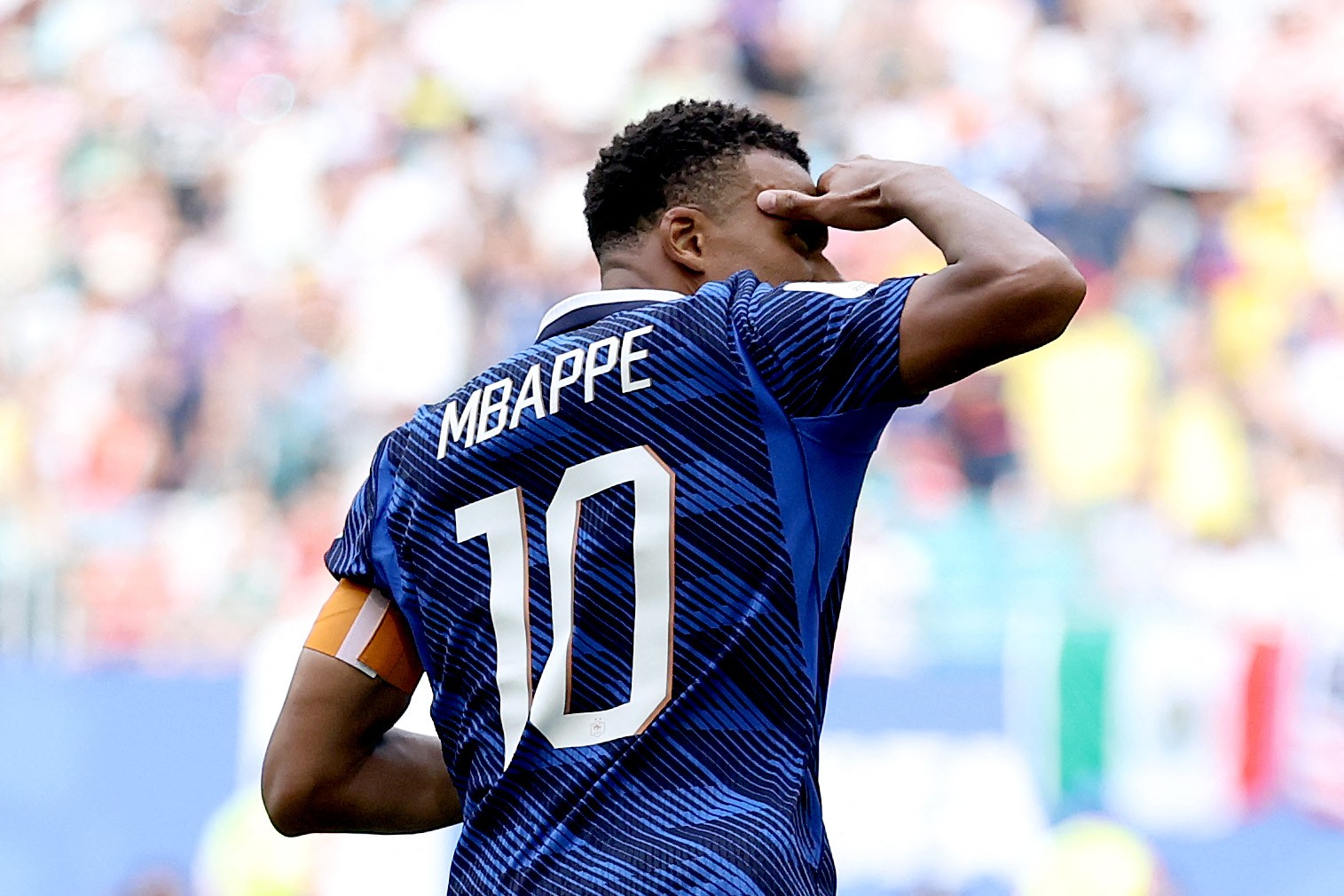 Mbappé iguala gols do Brasil em Copas seguidas