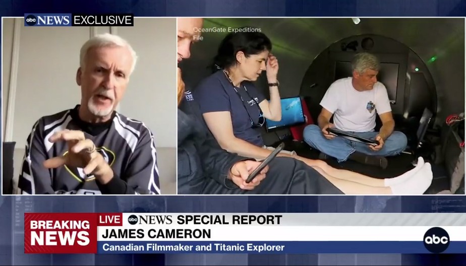 A viagem ao fundo do mar de James Cameron - Jornal O Globo