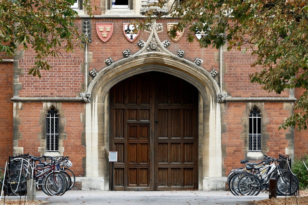 Jesus College, na Universidade de Cambridge, onde o professor Jason Arday dava aulas &mdash; Foto: BROOK MITCHELL/AFP