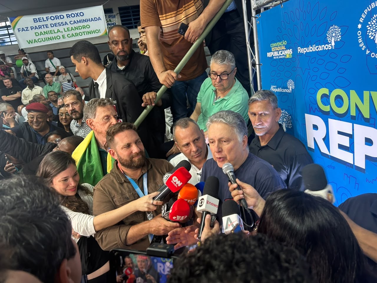 Garotinho oficializa candidatura ao governo do Rio pelo Republicanos