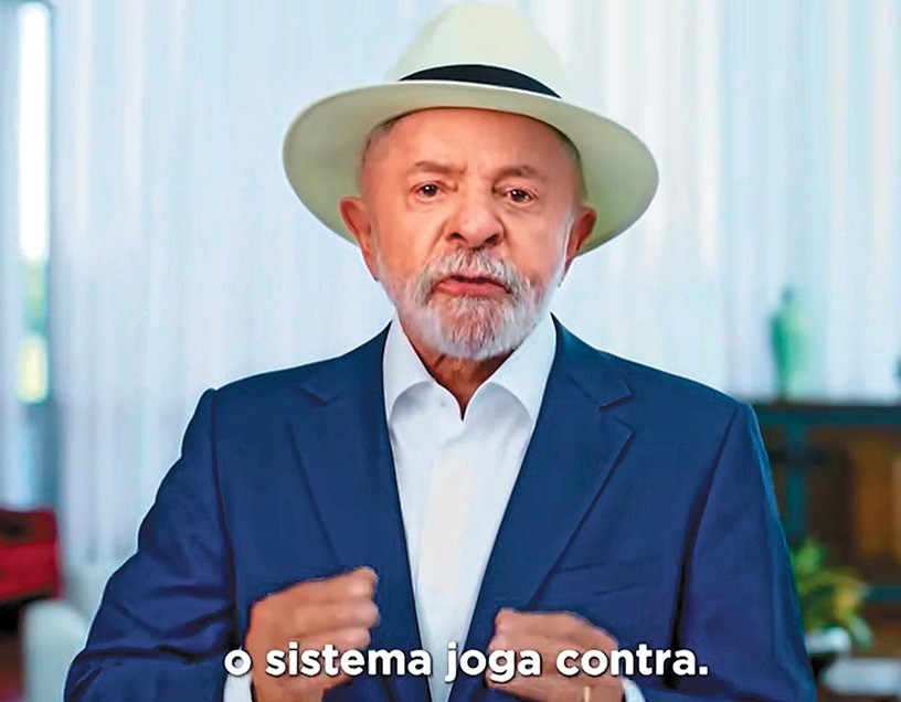 Lula adota discurso antissistema após derrotas no Congresso e estagnação nas pesquisas
