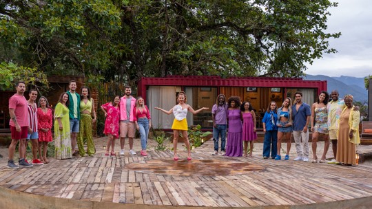 Veja a primeira foto dos participantes de 'Ilhados com a sogra', novo reality da Netflix apresentado por Fernanda Souza