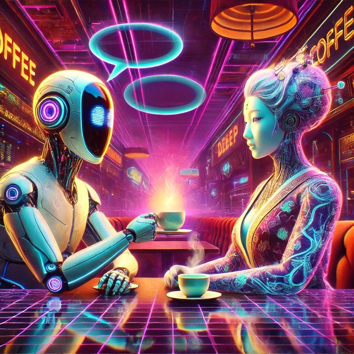Diálogo Digital: O Futuro dos Cafés Virtuais