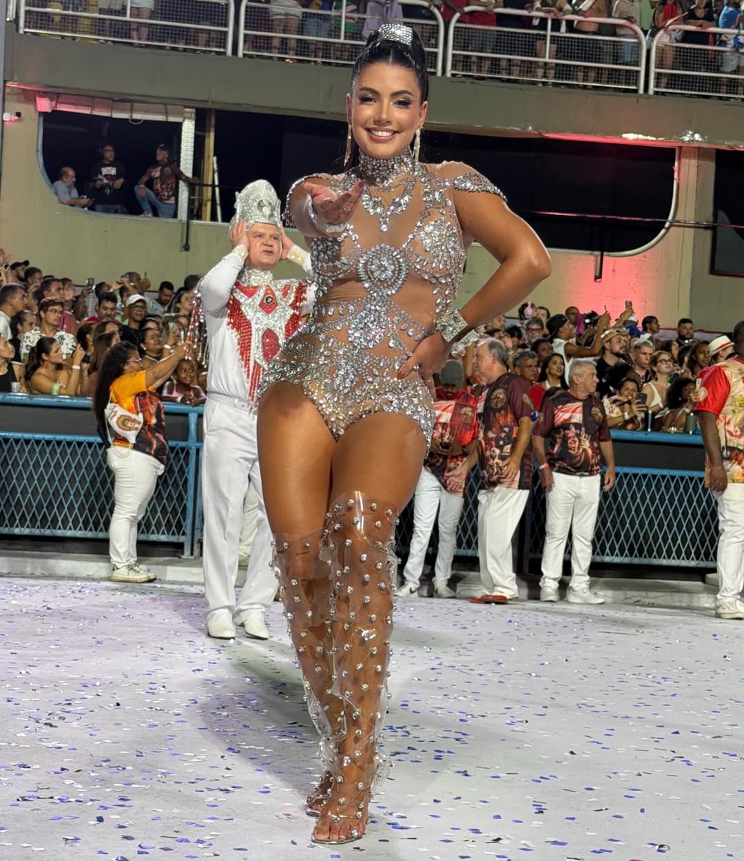 Fernanda Bande, do 'BBB 24', fará sua estreia como musa do Salgueiro — Foto: Reprodução/Instagram