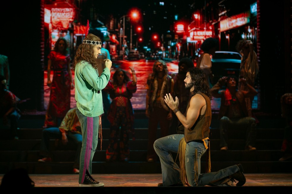 O musical'Hair' retorna aos palcos brasileiros nesta sexta — Foto: Divulgação/Mateus Cony