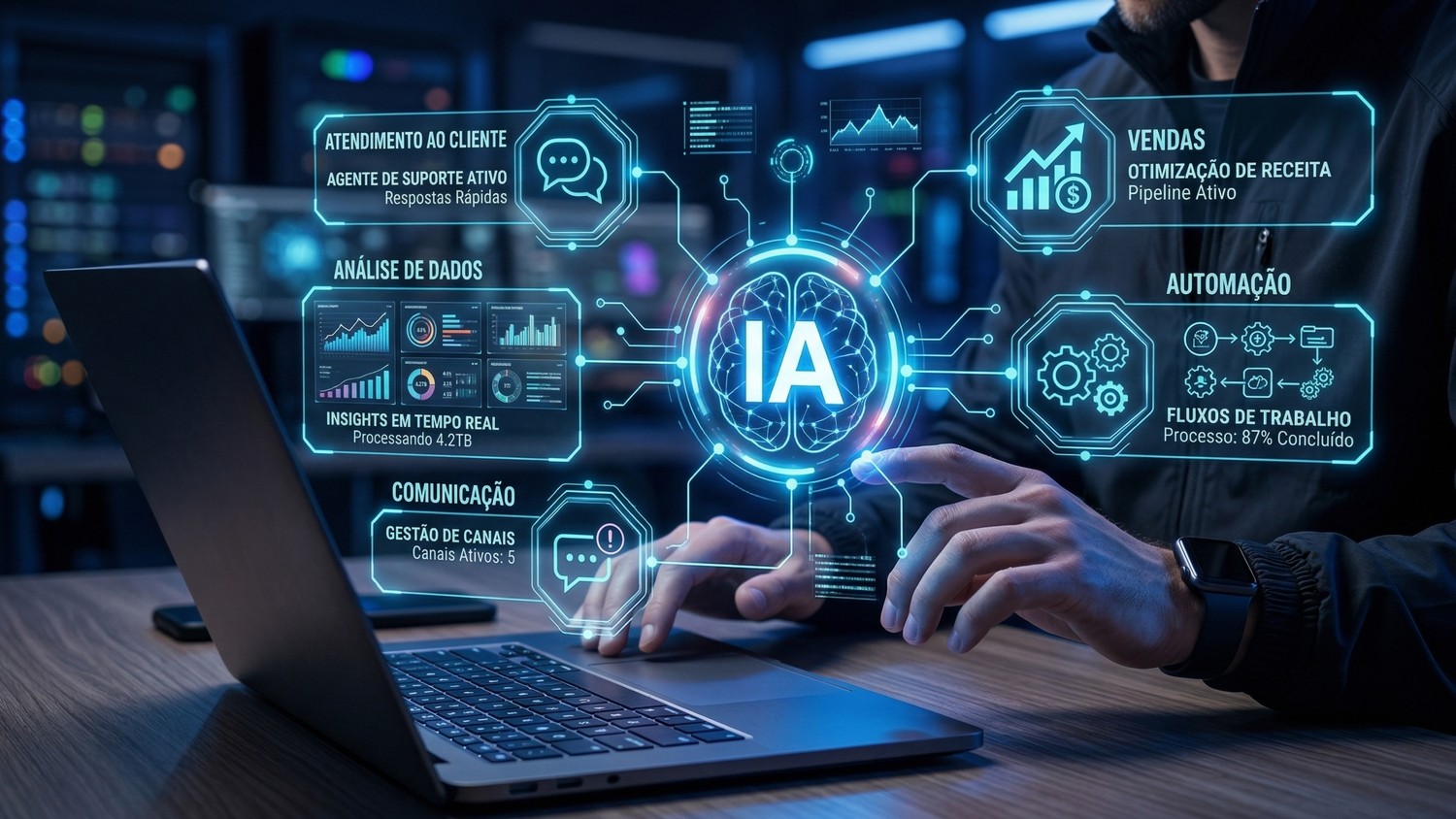 Agentes autônomos de IA avançam no Brasil e começam a redesenhar operações
