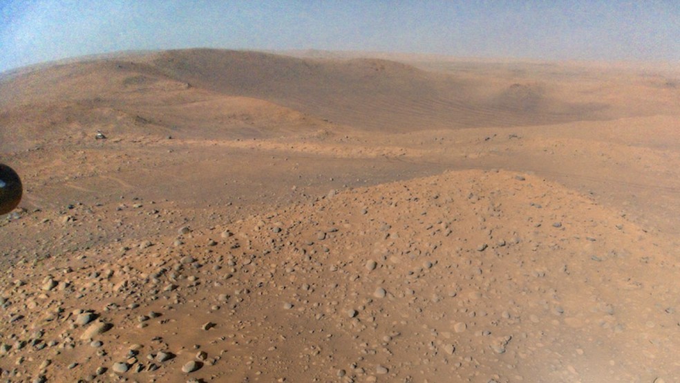 Foto da superfície de Martes — Foto: Divulgação/NASA/JPL-Caltech